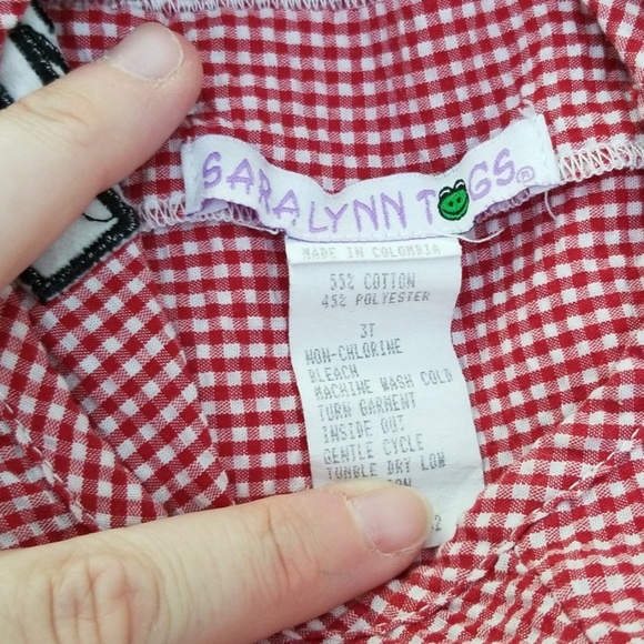 3 piece USC (South Carolina) gingham outfit - Picture 4 of 5